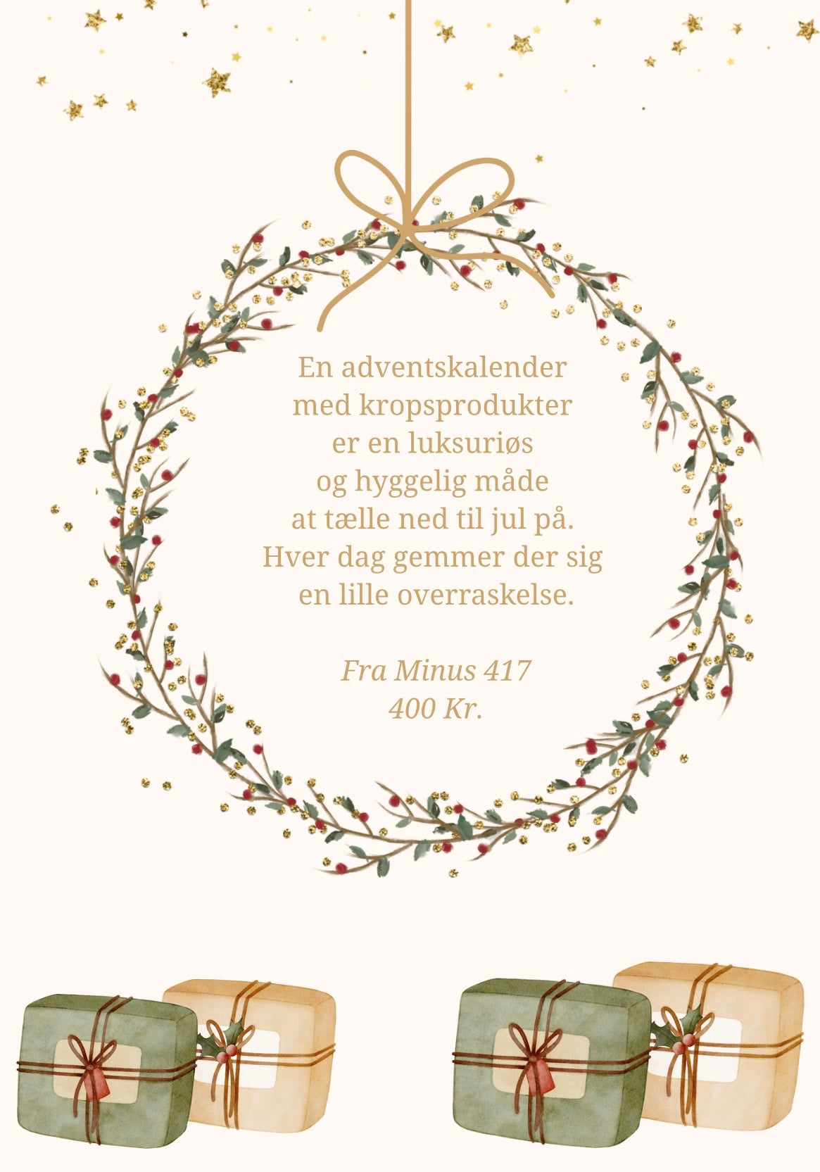 Adventskalender kropspleje