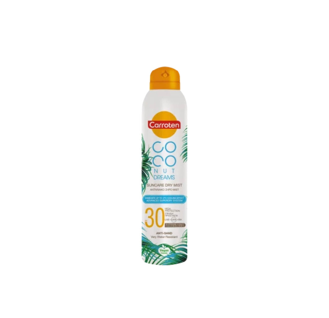 Carroten Dry Mist SPF 30 Coconut Dreams